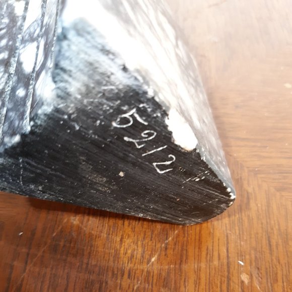 VINTAGE   WISE OWL SCULPTURE- NUMBERED - Picture 4 of 5